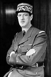 This is the Avatar Image for the Charles de Gaulle AI Voice and Text to Speech Generator